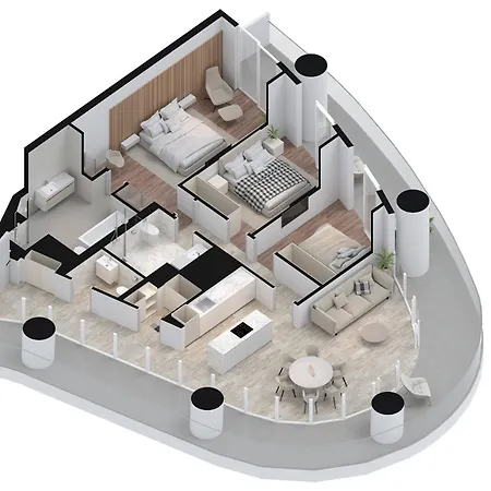 Ayia-napa Marina Luxury Appartments * 圣纳帕